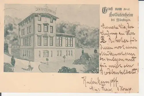 Münsingen - Soldatenheim gl1901 225.670