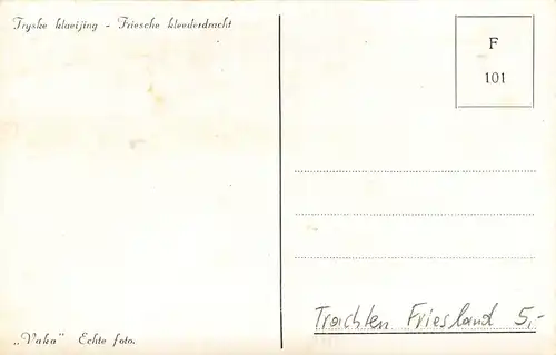 Friesische Tracht ngl 161.294