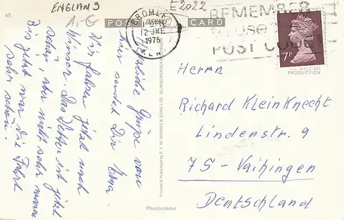 Edinburgh Castle and Princes Street gl1976 E2022