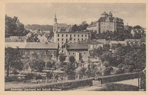 Zschopau i.Sa., mit Schloß Wildeck ngl E4274