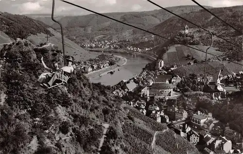 Cochem an der Mosel mit Sesselbahn gl1957 163.442