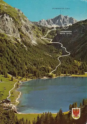 Tannheim in Tirol geg.Lachenspitze glum 1970? E2331