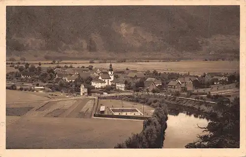 Schloß Weissenburg a. d. Saale Blick v. Schloss a. Bad u. Weissen gl1929 162.575