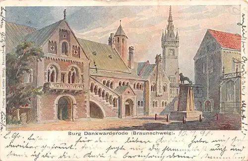 Braunschweig Burg Dankwarderode gl1898 165.554