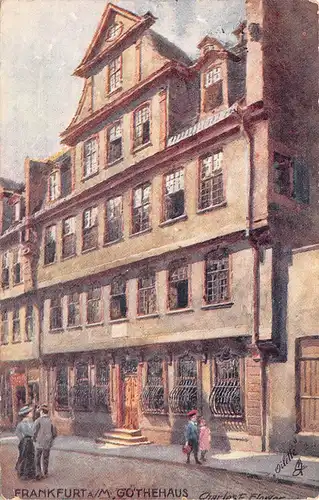 Frankfurt a.M. Goethehaus gl1911 161.964