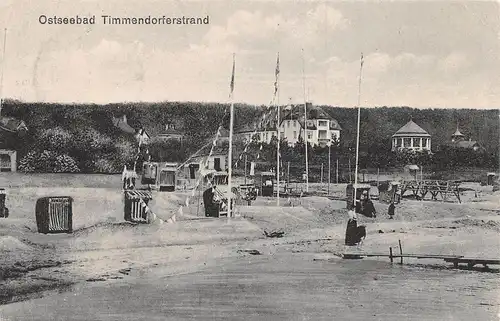 Ostseebad Timmendorferstrand Partie am Strand gl1920 165.608