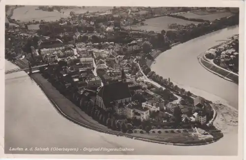 Laufen an der Salzach - Fliegeraufnahme gl1939 227.727