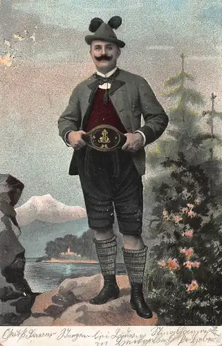 Bayrische Trachten gl1903 161.314