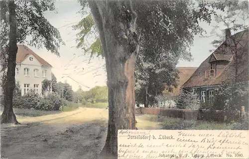 Israelsdorf bei Lübeck - Partie im Dorf gl1906 165.616