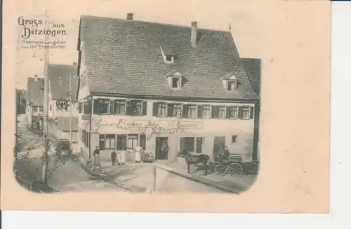 Ditzingen Gasthaus zum Adler gl1908 226.303