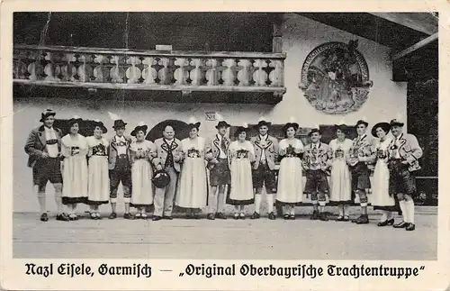 Trachten: Garmisch "Original Oberbayrische Trachtengruppe" feldpgl1940 162.637