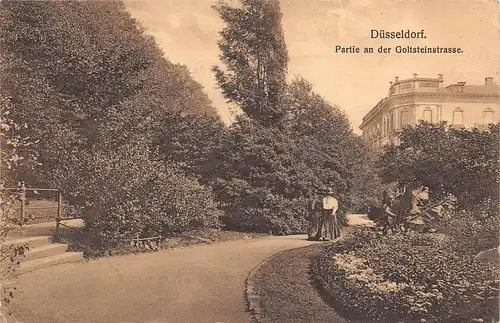 Düsseldorf Partie an der Goltsteinstraße gl1913 163.422