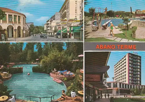 Abano Terme, Mehrbildkarte gl1974? E2229