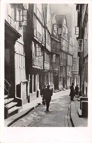 Hamburg Alt-Hamburg Partie in schmaler Gasse gl1951 163.566