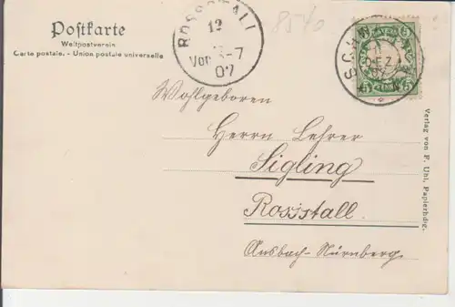 Schwabach - Kgl. Lehrerbildungsanstalten gl1907 228.254