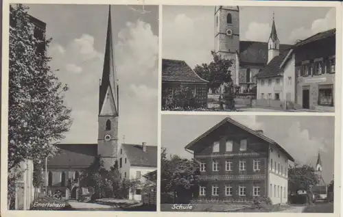 Tacherting OT Emertsham - Partie bei Kirche und Schule gl194? 227.745