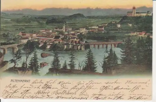 Altenmarkt an der Alz - Panorama gl1911 227.755