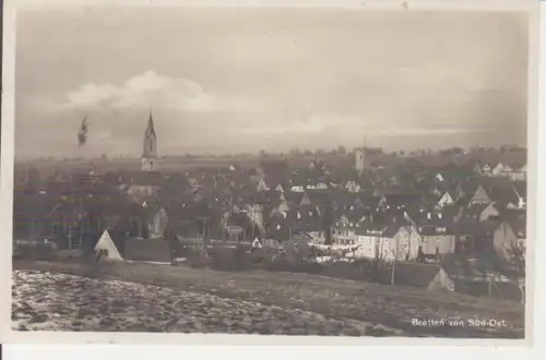 Bretten - Panorama von Süd-Ost gl1929 225.816