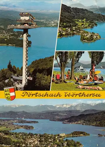 Pörtschach am Wörthersee, Mehrbildkarte glum 1960? E2299