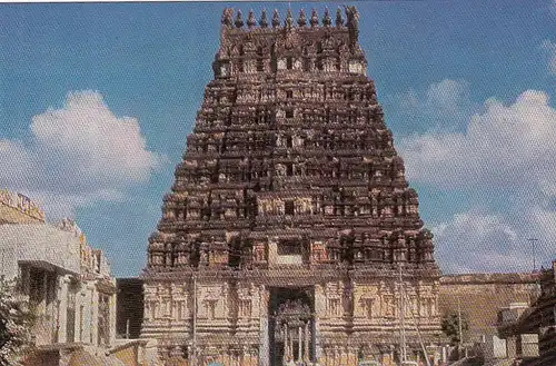 Indien, Kancheepuram, Madras, Varatharaja Perumal Tower ngl E4475
