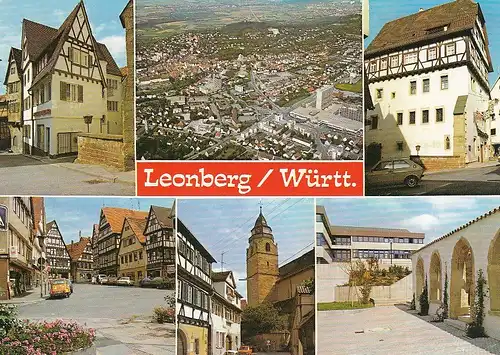 Leonberg, Mehrbildkarte ngl E3059
