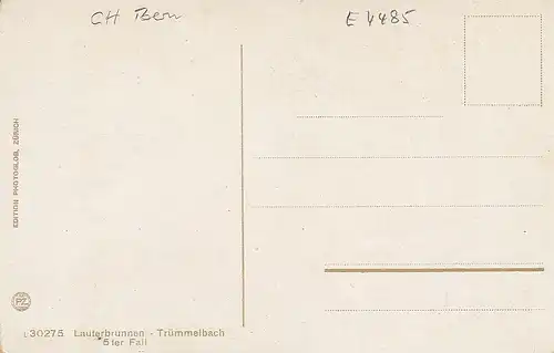 Lauterbrunnen - Trümmelbach ngl E4485