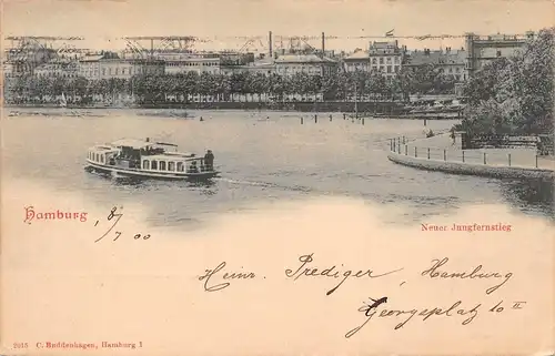 Hamburg Neuer Jungfernstieg gl1900 161.832