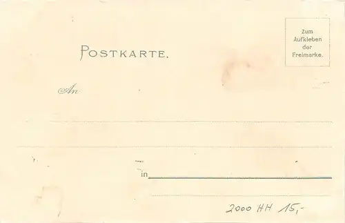 Hamburg Rathsweinkeller "Grundsteinkeller" ngl 165.678