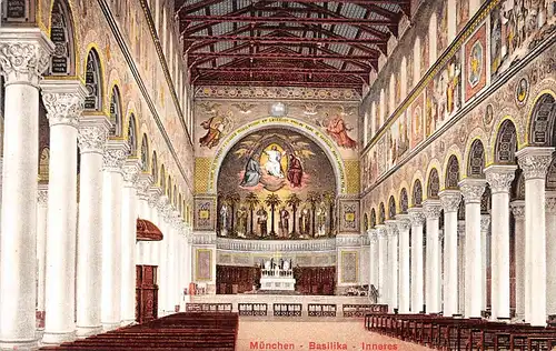 München Basilika Inneres ngl 162.898