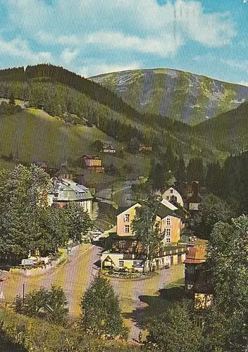 Krkonose, Pec Pod Snezkou, Erholungsheim im Gebirge gl1967? E4005