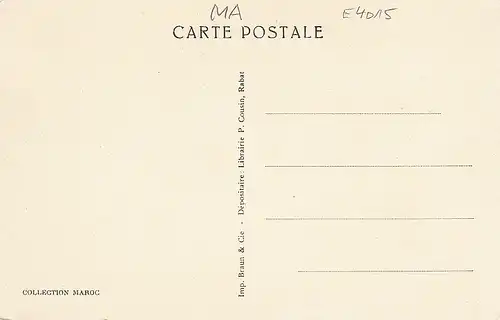 Marokko, La Kasbah des Oudaía ngl E4015