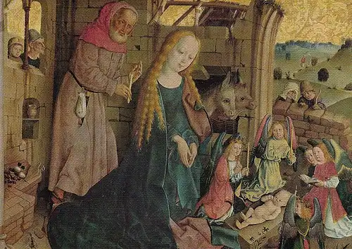 Stuttgart, Staatsgalerie, Die Geburt Christi ngl E3087