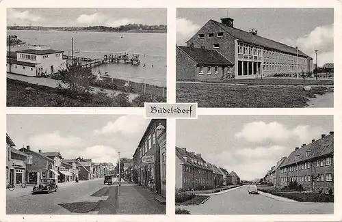 Büdelsdorf in 4 Ansichten gl1963 163.585