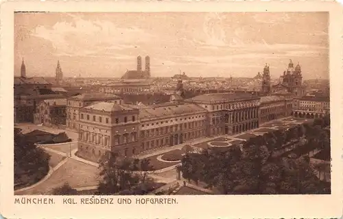 München Kgl. Residenz und Hofgarten ngl 163.867
