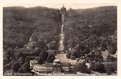 Kassel - Wilhelmshöhe Schloss und Herkules ngl 163.609