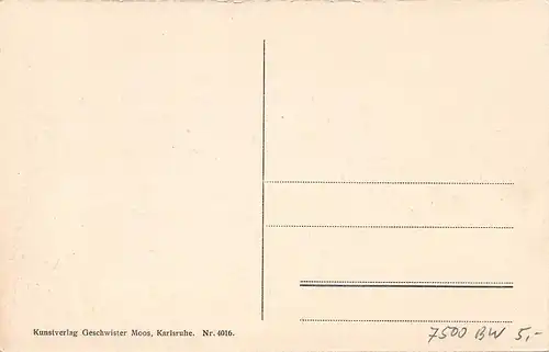 Karlsruhe - Stadtgartensee mit Festhalle ngl 164.379