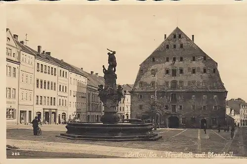 Zittau, Neustadt mit Marstall gl1932 E4092
