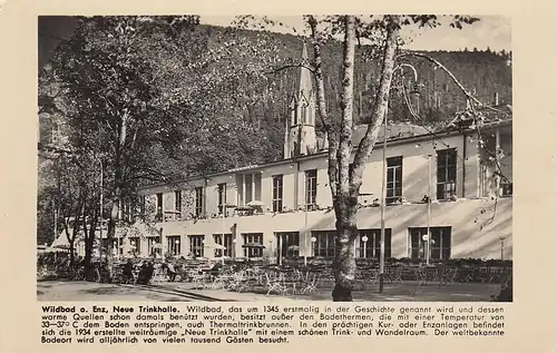 Wildbad Schwarzwald, Neue Trinkhalle glum 1965? E4101