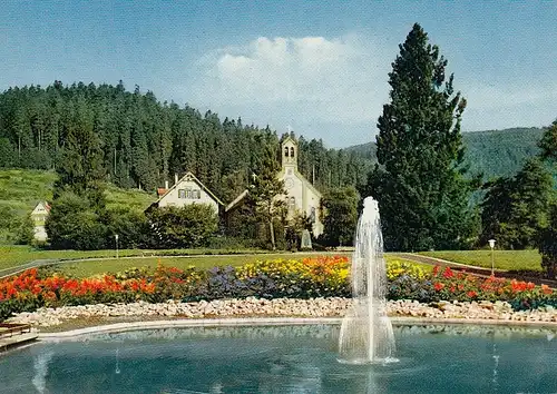 Enzklösterle, Neue Kuranlage mit Kirche ngl E3134