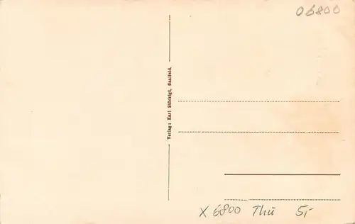 Saalfeld i. Thür. Hoher Schwarm Burg ngl 162.511