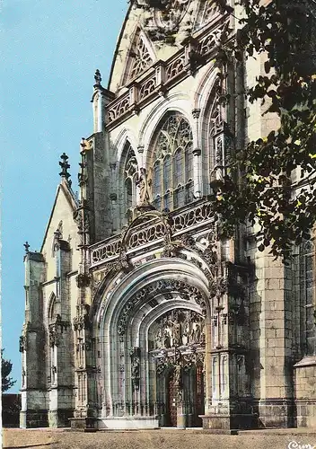 Bourg-en-Bresse (Ain) L'Eglise de Brou glum 1960? E2468