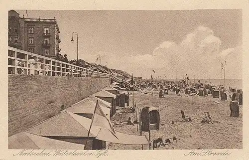 Westerland/Sylt, Am Strande ngl E4131