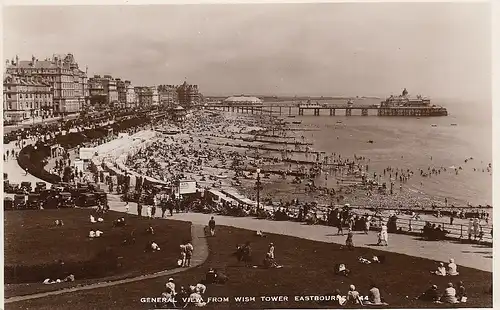 Eastbourne, General view from Wish Tower gl1933 E1402