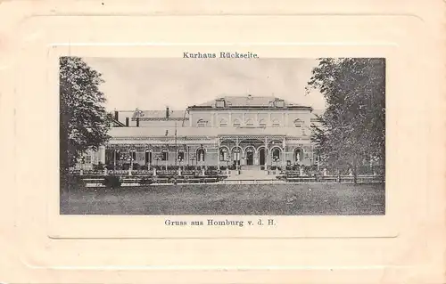 Homburg v.d.H. - Kurhaus Rückseite ngl 163.792