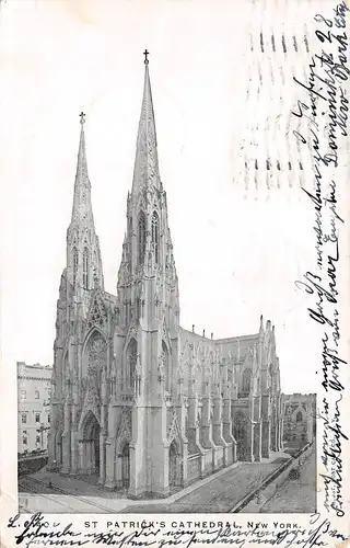USA New York City NY St. Patrick's Cathedral gl1905 163.952