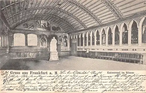 Frankfurt a.M. Kaisersaal im Römer gl1901 163.730