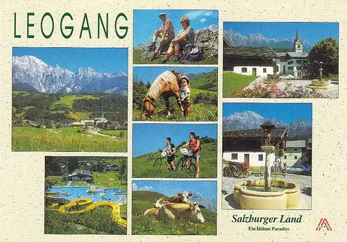 Leogang, Salzb.Land, Mehrbildkarte ngl E3231