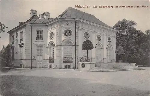 München Die Badenburg im Nymphenburger Park ngl 163.026