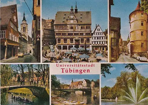 Tübingen, Mehrbildkarte ngl E2473