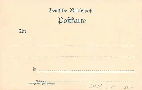 Ratzeburg Litho Dom mit Probstei Demolierungsecke Totalansicht ngl 165.819